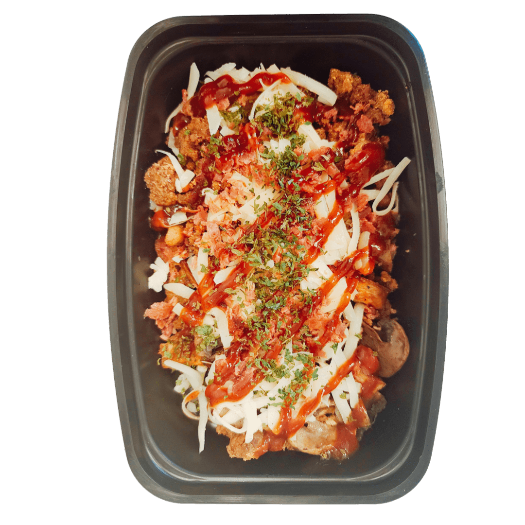 BBQ Bacon Mushroom Swiss Bowl