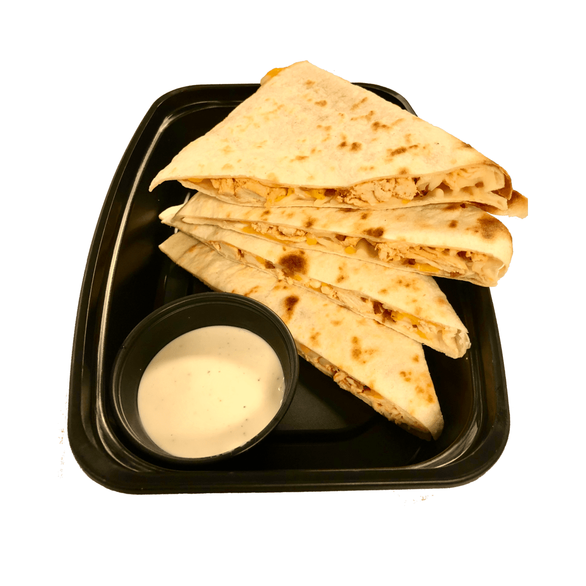 Chicken Bacon Ranch Quesadilla